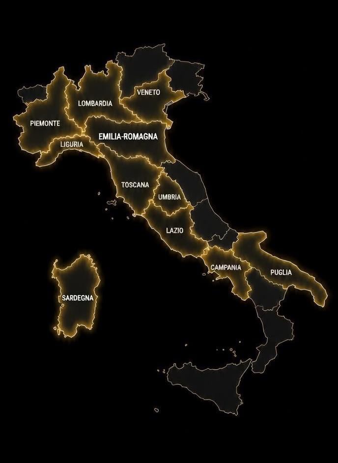 Mappa operatività DVS in Italia